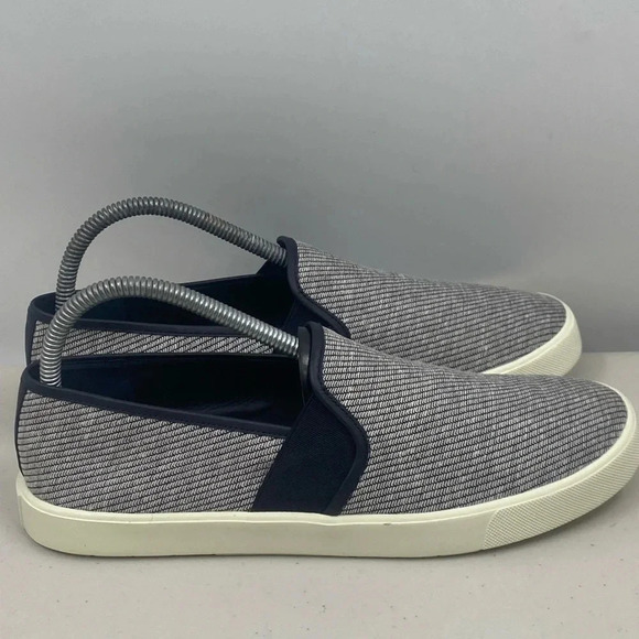 Vince Blair Slip On Sneakers shoes Womens Size 9 Gray Black - Picture 3 of 8